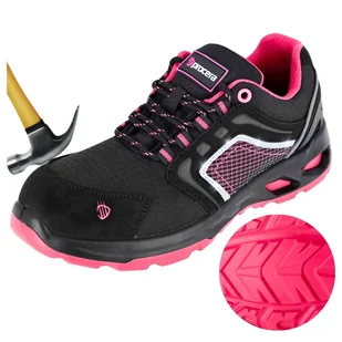 Buty robocze damskie Półbuty Sportowe Oddychające z Noskiem BHP Lekkie 37 - Obuwie robocze Buty robocze damskie Półbuty Sportowe Oddychające z Noskiem BHP Lekkie 37 - Obuwie robocze - miniaturka - grafika 1