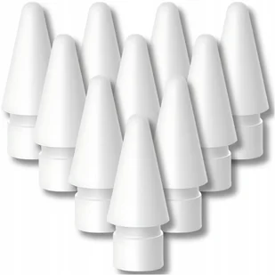 10X Końcówka Do Rysika Do Apple Pencil Pen Ipad Air Pro Mini Stylus 1/2 Gen - Pozostałe akcesoria do telefonów - miniaturka - grafika 1