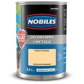 Emalie - Farba ftalowa do drewna i metalu Ftalonal Kremowy 0,9 l Nobiles - miniaturka - grafika 1