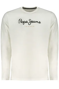 MĘSKA KOSZULKA Z DŁUGIM RĘKAWEM PEPE JEANS BIAŁA - Portfele - miniaturka - grafika 1