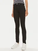 Spodnie damskie - Tommy Hilfiger Jeansy Como WW0WW43321 Czarny Skinny Fit - miniaturka - grafika 1