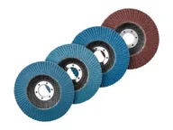 Akcesoria do elektronarzędzi - PARKSIDE® Akcesoria do szlifierek kątowych (Tarcza szlifierska listkowa, 4 sztuki) - miniaturka - grafika 1