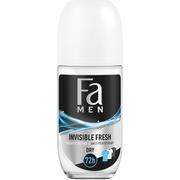 Dezodoranty i antyperspiranty męskie - Fa Men Xtreme Dezodorant roll-on Invisible Fresh 50ml - miniaturka - grafika 1