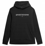 Bluzy męskie - 4F BLUZA MĘSKA DRESOWA SPORTOWA Z KAPTUREM - miniaturka - grafika 1