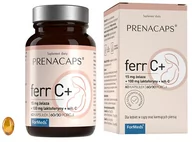 Witaminy i minerały - Formeds, Prenacaps Ferr C+, 60 kaps. - miniaturka - grafika 1