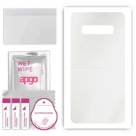 Szkła hartowane na telefon - Folia naklejka skórka strukturalna na TYŁ do Samsung Galaxy S10 Plus -  Matowa Przezroczysta Winylowa - apgo SKINS - miniaturka - grafika 1