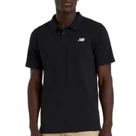 Koszulki męskie - Koszulka New Balance MT51519BK - czarna - miniaturka - grafika 1
