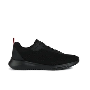 Męskie Sneakersy GEOX U MONREALE U35BVA-0006K-C9999 – Czarny - Sneakersy męskie - miniaturka - grafika 1