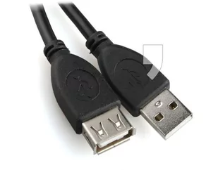 Gembird Przedłuzacz USB 2.0 typu AM-AF 1.8m FERRYT czarny (KKGGKUBU0460 [135436]) - Kable komputerowe i do monitorów - miniaturka - grafika 2