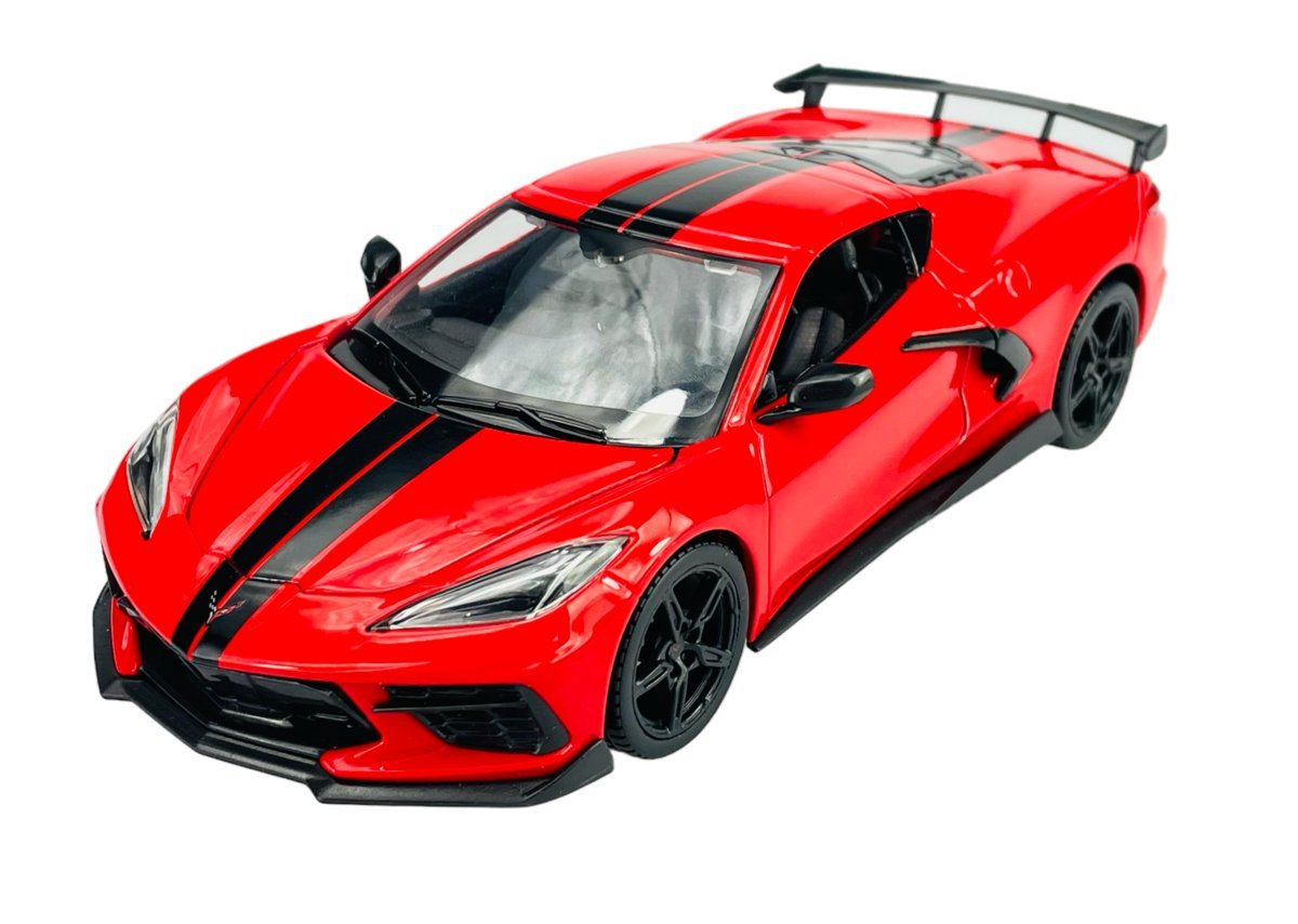 MAISTO 2020 CHEVROLET CORVETTE STINGRAY COUPE Z51 CZERWONY 1:24 31534