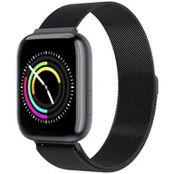 Smartwatch - Garett Eva Czarny/Stalowy - miniaturka - grafika 1