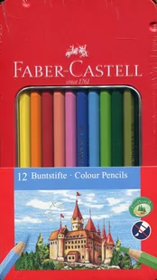 Faber-Castell ołówek Hexagonal, 115801-częściowy metalowe etui 115801 - Kredki, ołówki, pastele i pisaki - miniaturka - grafika 2