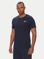 Koszulki męskie - Reebok T-Shirt 100059647 Granatowy Regular Fit - miniaturka - grafika 1