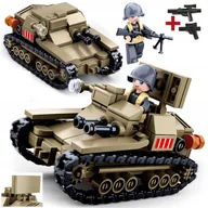 Klocki - Klocki Czołg Polska Tankietka TKS 1939r. Wojsko ARMIA FIGURKA + LEGO BROŃ - miniaturka - grafika 1