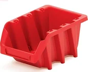 Pojemniki przemysłowe - Prosperplast KUWETY 4 BINEER LONG 12SZT CZERWONE 190x77x120mm KBILS12-3020 - miniaturka - grafika 1