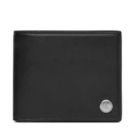Portfele - Duży Portfel Męski Calvin Klein Jeans Jeans Hardware Bifold W/Coin LV04G1082G Czarny - miniaturka - grafika 1