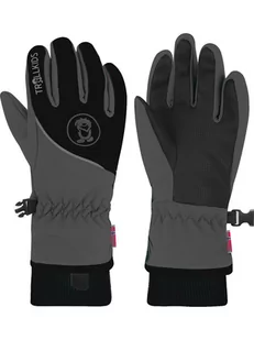 Trollkids Rękawice funkcyjne "Trolltunga" w kolorze szarym - Rękawiczki dla dzieci - miniaturka - grafika 1