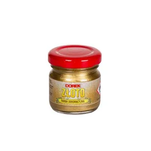 Farba dekoracyjna złoto 25 ml Dorex - Farby wewnętrzne - miniaturka - grafika 1