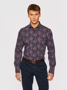 Koszule damskie - JOOP! Koszula 17 Jsh-110Pejos-W 30028628 Granatowy Slim Fit - grafika 1