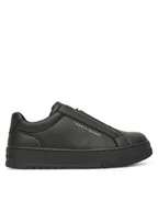 Buty dla chłopców - Tommy Hilfiger Sneakersy T3X9-34092-1355999 S Czarny - miniaturka - grafika 1