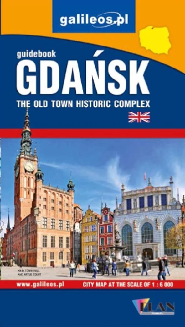 Plan Przewodnik - Gdańsk. Główne miasto w.angielska praca zbiorowa