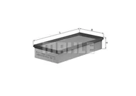 Filtry powietrza - Filtr powietrza Mahle LX 583 - miniaturka - grafika 1