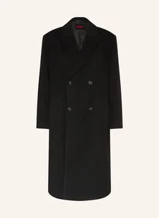 Hugo Płaszcz Menci schwarz - Płaszcze damskie - miniaturka - grafika 1