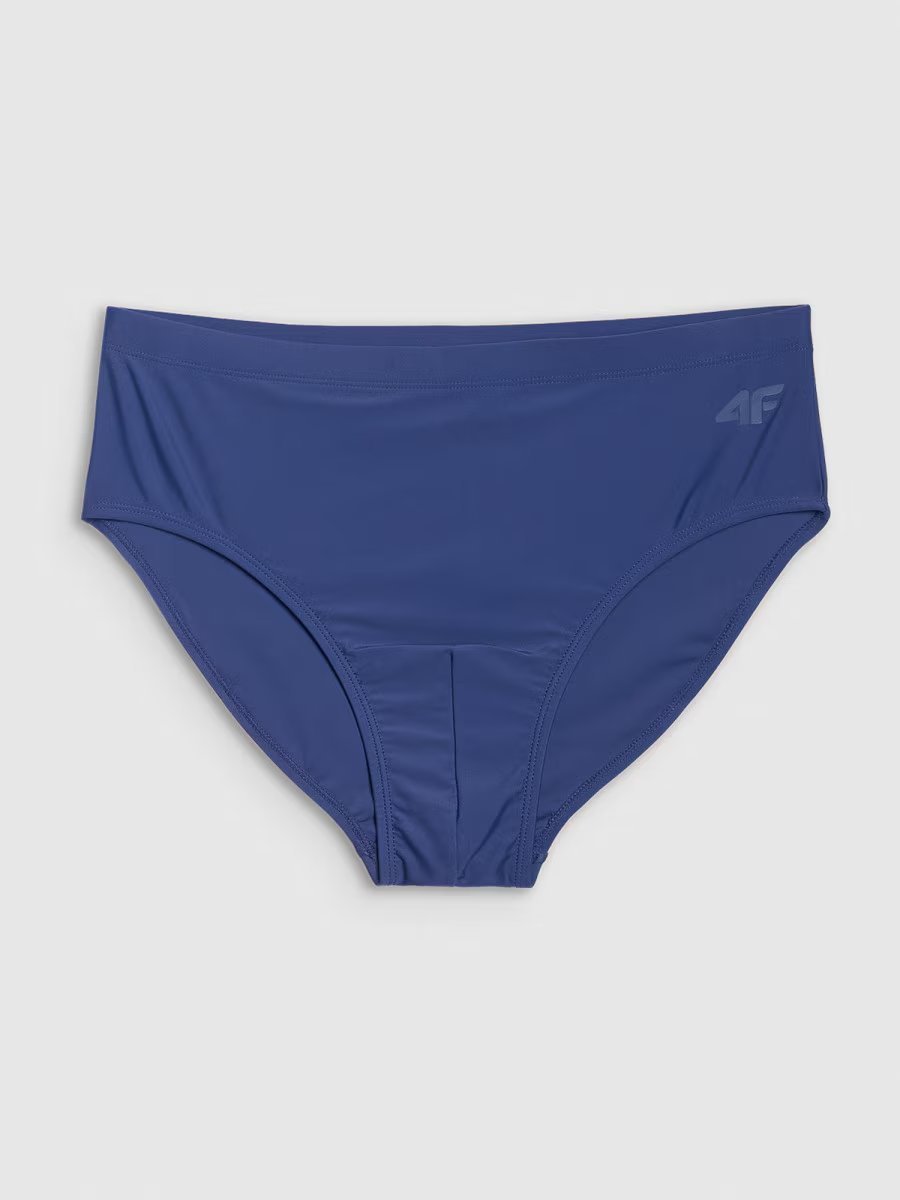 4F Męskie kąpielówki slipy na basen plażę 4FWSS25USWTM042-31S Niebieski Roz. M