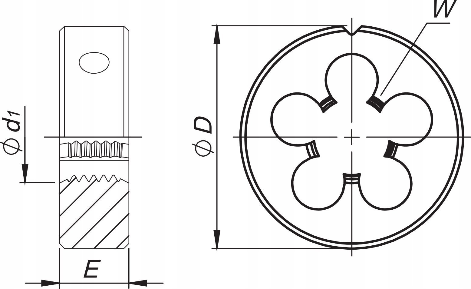 Fanar NARZYNKA UNF 1 -12 DIN-22568 2A HSS 800 - N1-121001-4239