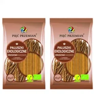 Paluszki - Pięć Przemian Paluszki orkiszowe pełnoziarniste Zestaw 2 x 45 g Bio - miniaturka - grafika 1