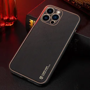 Dux Ducis Yolo eleganckie etui pokrowiec ze skóry ekologicznej iPhone 13 Pro Max czerwony - Etui i futerały do telefonów - miniaturka - grafika 24