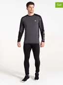 Kalesony - Dare 2b 2-częściowy zestaw bielizny funkcyjnej "Exchange IV" w kolorze szaro-czarnym - miniaturka - grafika 1