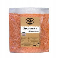 Ziarna i nasiona roślin strączkowych - Soczewica czerwona MONA 1kg PREMIUM - miniaturka - grafika 1