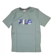 Koszulki męskie - FILA Męski t-shirt BLUNK Regular Graphic (Beryl Green), L, zielony (Beryl Green), L - miniaturka - grafika 1