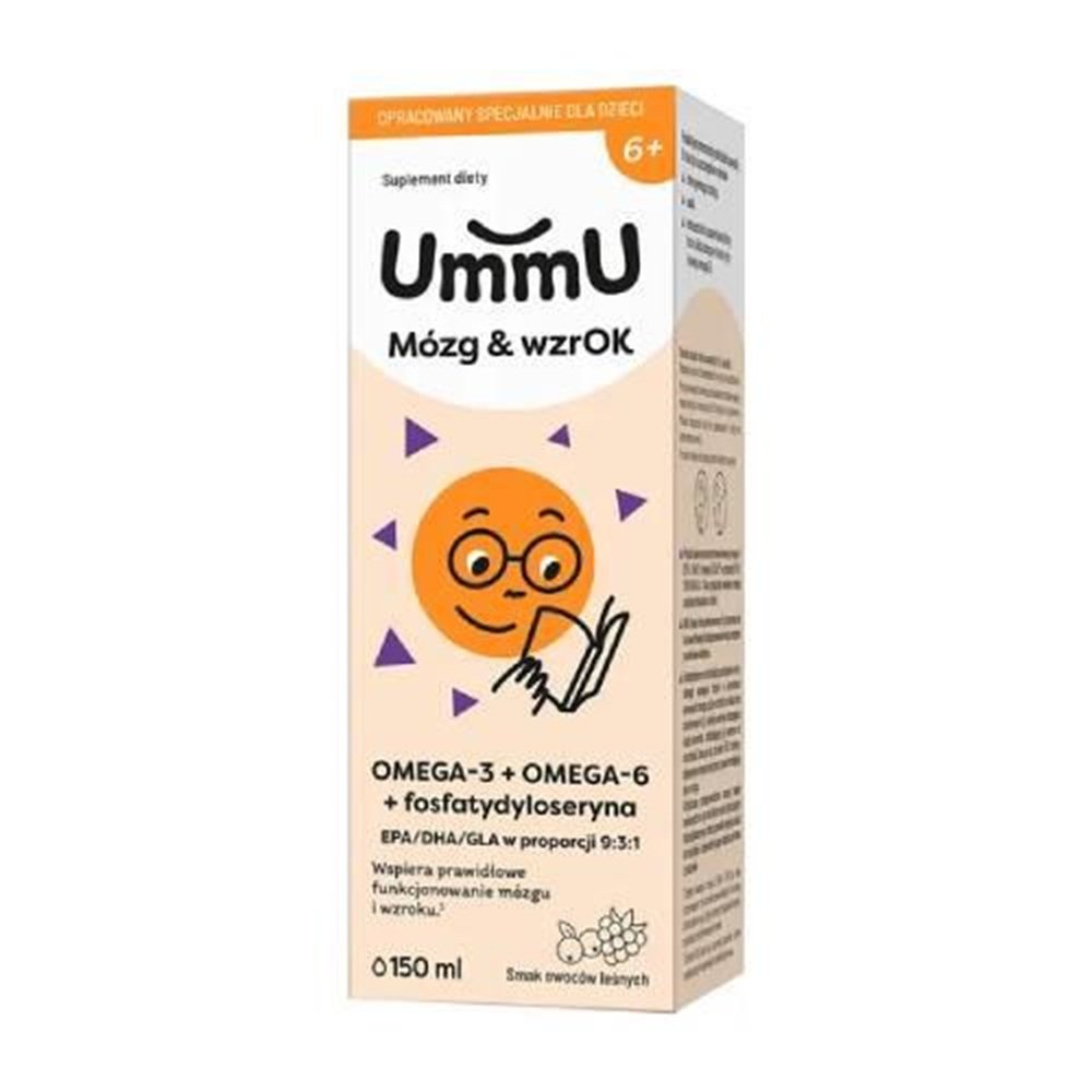 UmmU Mozg&Wzrok 6 + płyn 150 ml