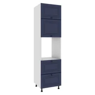 Meble kuchenne - Matera Słupek Dps2-60-220 Modernbox Granatowy Mat - miniaturka - grafika 1
