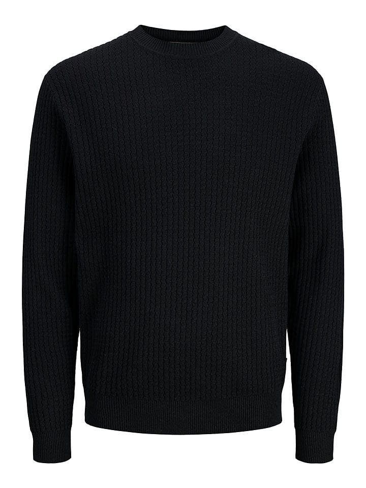 Jack & Jones Sweter w kolorze czarnym