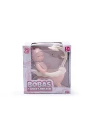 Bobas Natalia z akcesoriami 11cm - Lalki dla dziewczynek - miniaturka - grafika 1
