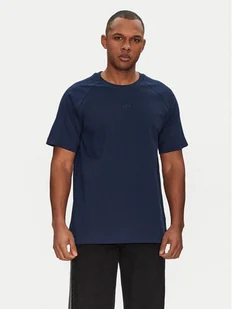 adidas T-Shirt Premium Essentials JD3279 Granatowy Loose Fit - Koszulki męskie - miniaturka - grafika 1