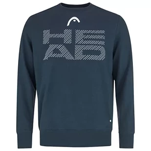 HEAD Bluza męska Rally, grantowy, 3XL - Bluzy męskie - miniaturka - grafika 1