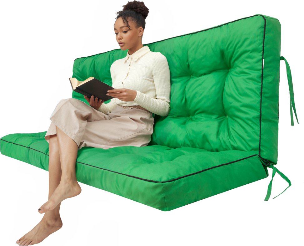 Hobbygarden 180 cm PODUSZKA POLA BEZ JAŚKÓW ZIELONA