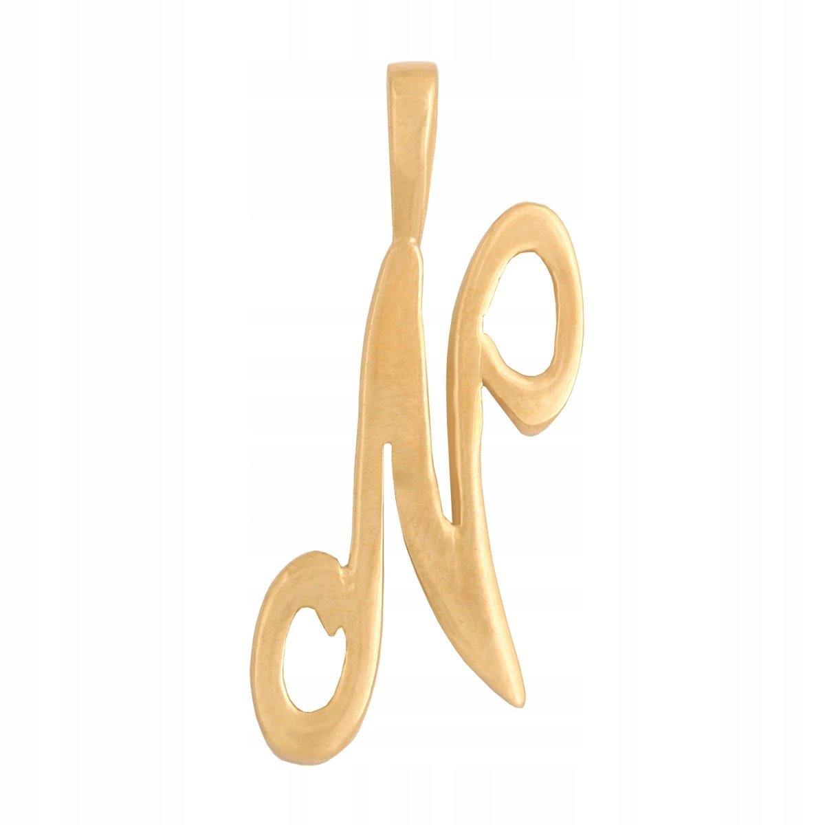 Złota Zawieszka Literka 585 0.90 g Fantazyjna