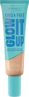 Podkłady do twarzy - Rimmel Kind & Free Glow It Up Skin Tint Nawilżający podkład do twarzy, 001 Fair Porcelain - miniaturka - grafika 1