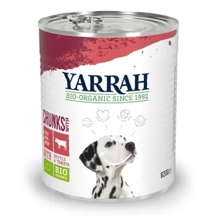 Yarrah Bio Adult 6 x 820 g Wołowina - Mokra karma dla psów - miniaturka - grafika 1