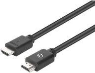 Kable komputerowe i do monitorów - Manhattan 4K60 HDMI 2.0 Kabel 3 m 18 Gbit/s schwarz 356664 - miniaturka - grafika 1