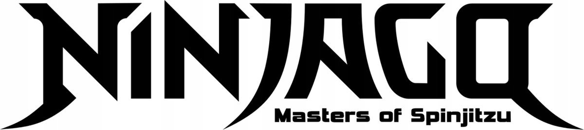 Naklejka Uv Wypukła Ozdobna DTF UV Aplikacja Lego Ninjago