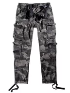 Spodnie męskie - spodnie bojówki PURE SLIM FIT TROUSERS darkcamo-L - miniaturka - grafika 1