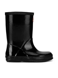Hunter Kalosze KFT5094RGL-BLK Czarny - Buty dla dziewczynek - miniaturka - grafika 1