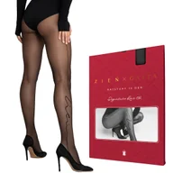 Rajstopy - Rajstopy Signature 02 z kolekcji Zień x Gatta MACIEJ ZIEŃ Noir czarne 4 - miniaturka - grafika 1