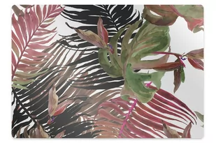 Podkładka pod krzesło obrotowe Monstera 140x100 cm - Podnóżki, podpórki, podkładki - miniaturka - grafika 1